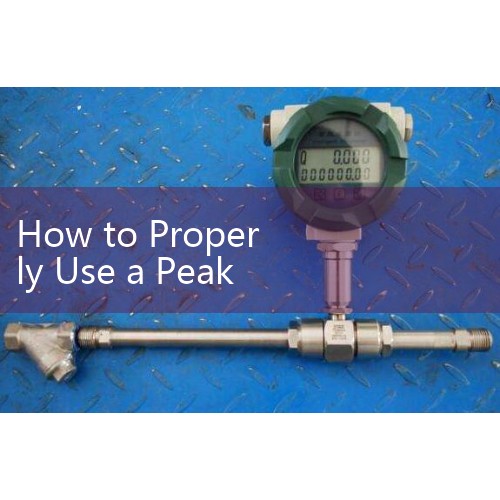 How to Properly Use a Peak Flow Meter: Ensure a tight seal with your lips around the mouthpiece to get an accurate reading.